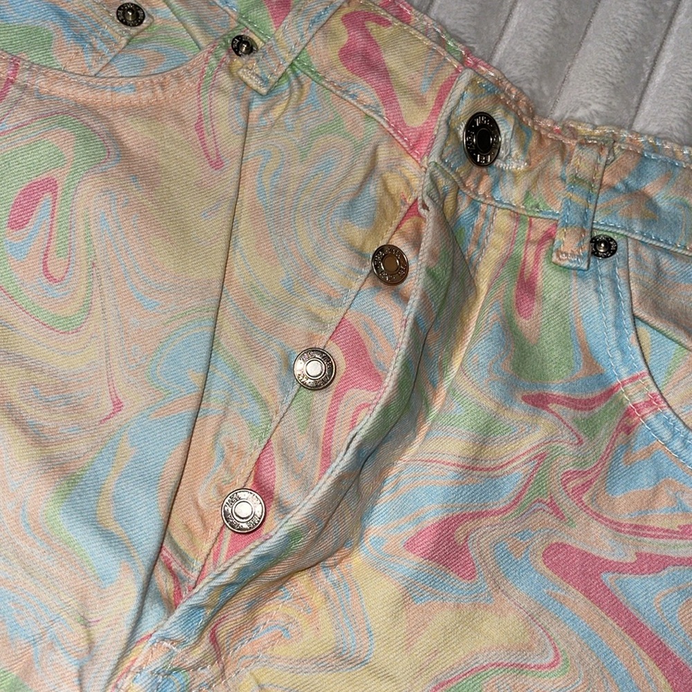 Zara Watercolor Shorts | Size 12 - Picture 3 of 8